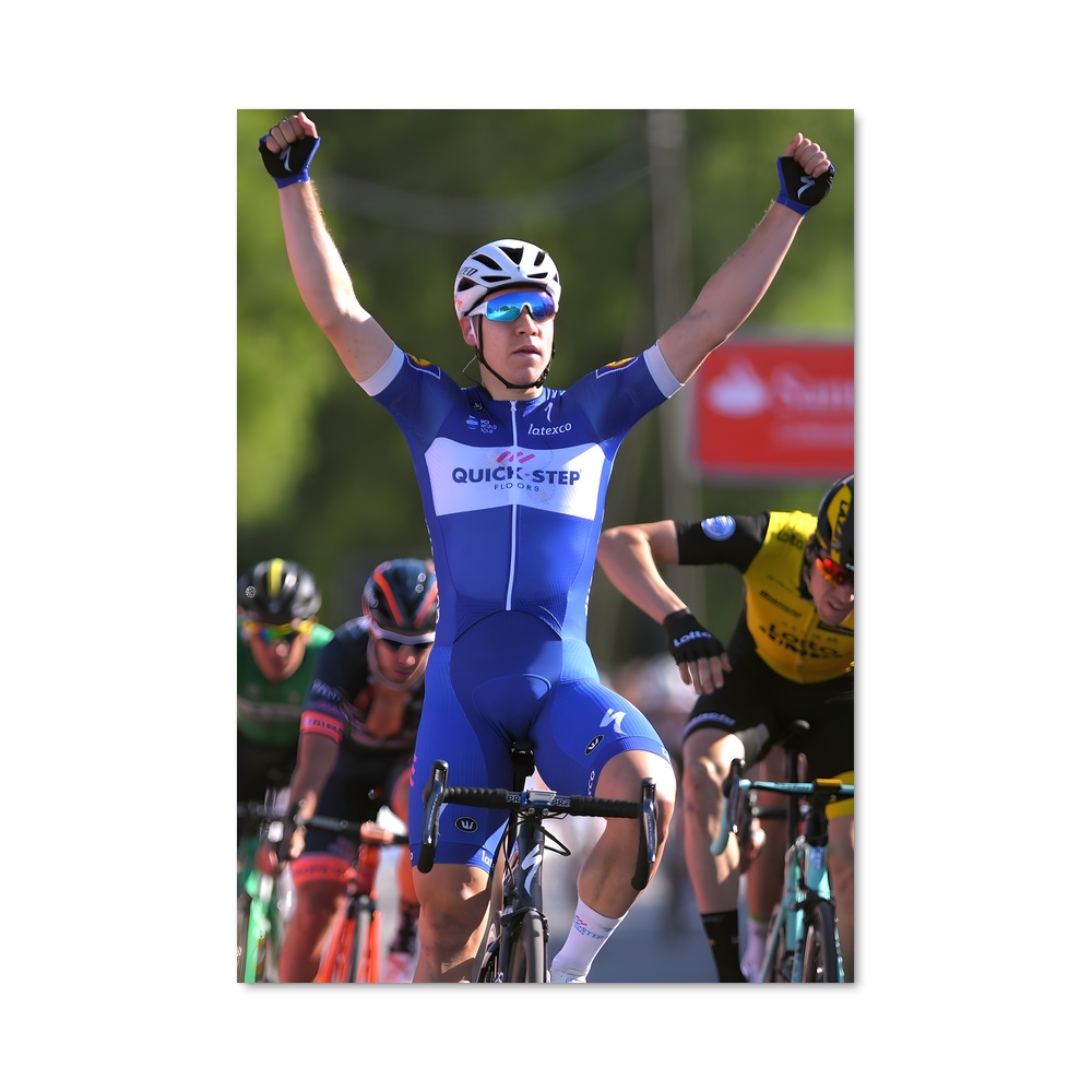 Poster La Victoire de Fabio – affiche Cyclisme